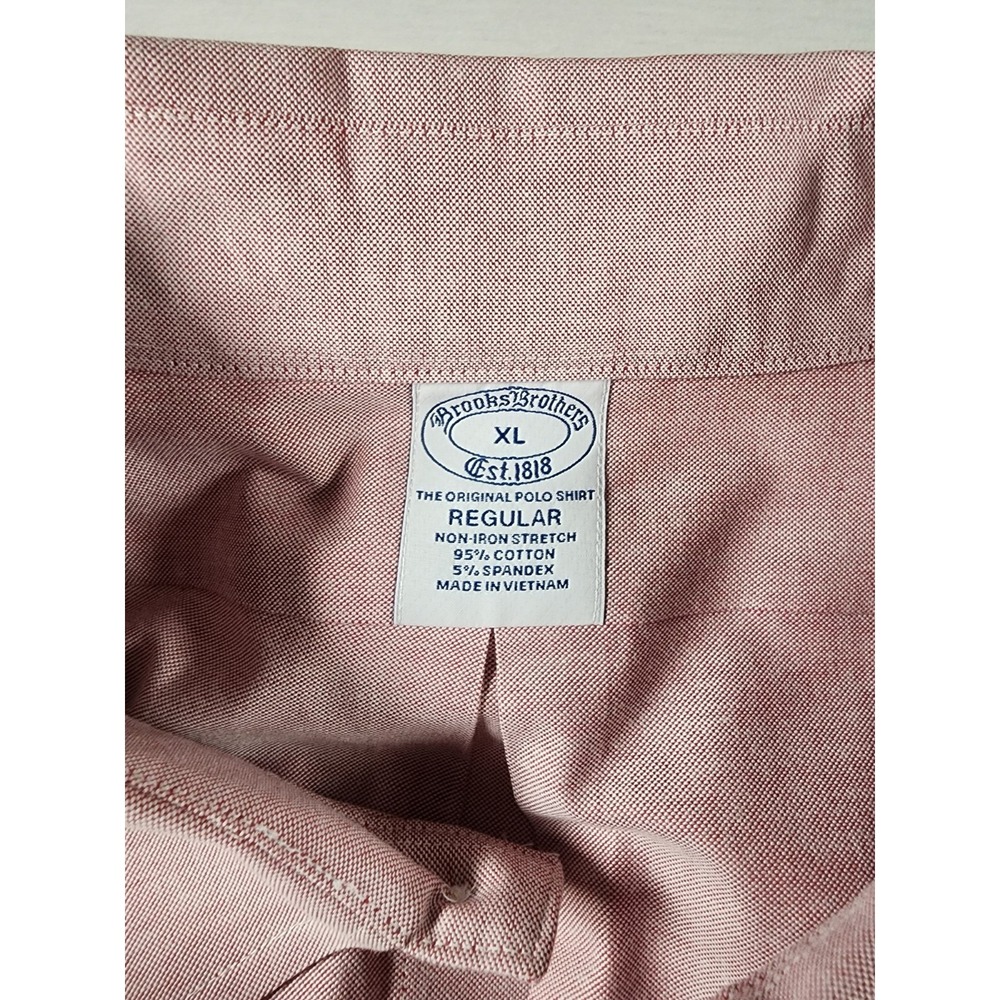 Brooks Brothers Regular Fit Long Sleeve Mens Size XL Oxford Dress Shirt - Picture 10 of 13